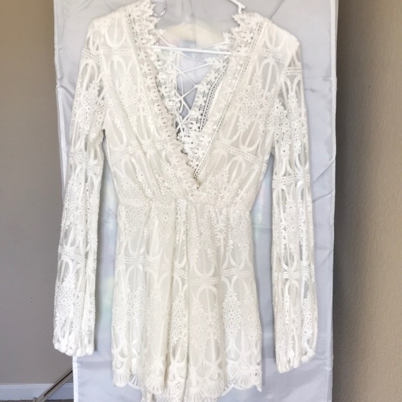 FINAL PRICE!Bardot romper❤️️ - Picture 3 of 6